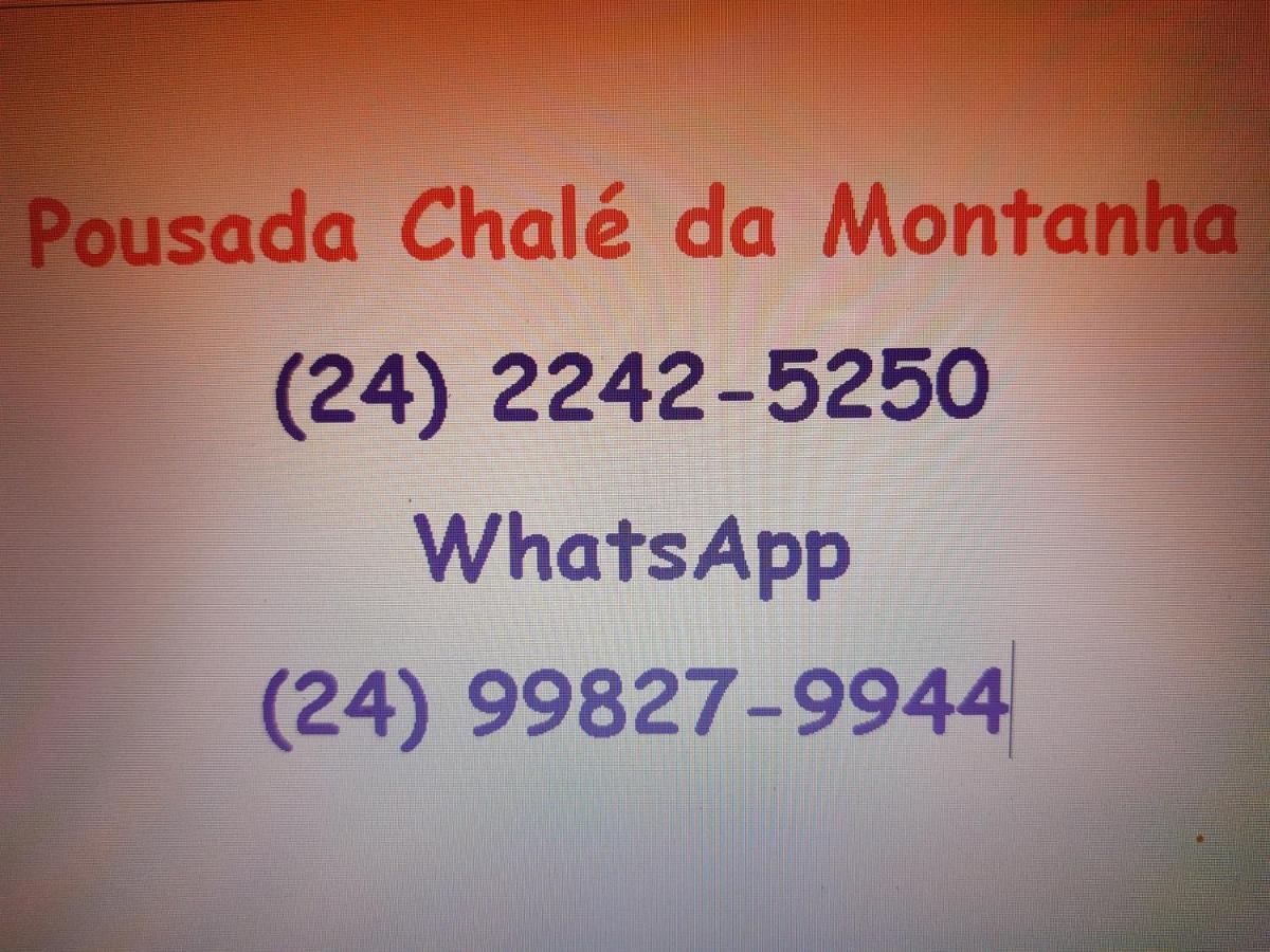 Meio do Serra Pousada Chale Da Montanha מראה חיצוני תמונה